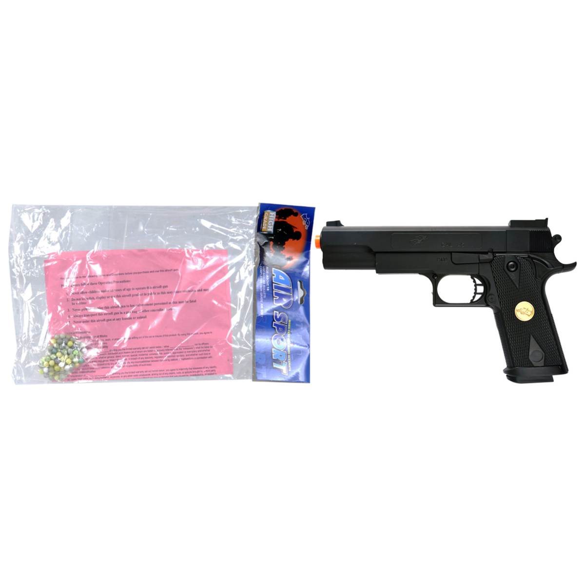 Double Eagle P169 Spring Pistol in Poly Bag
