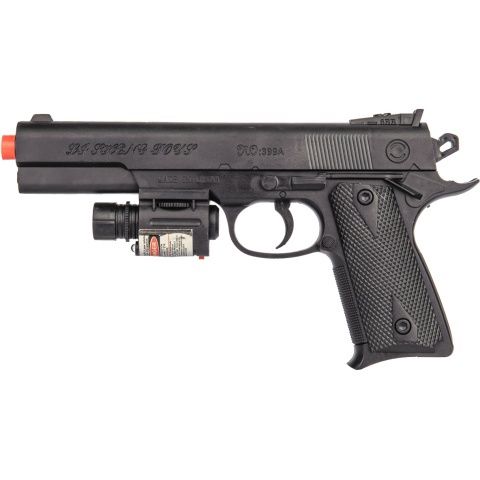UK Arms P2400 Airsoft Spring Handgun with Laser