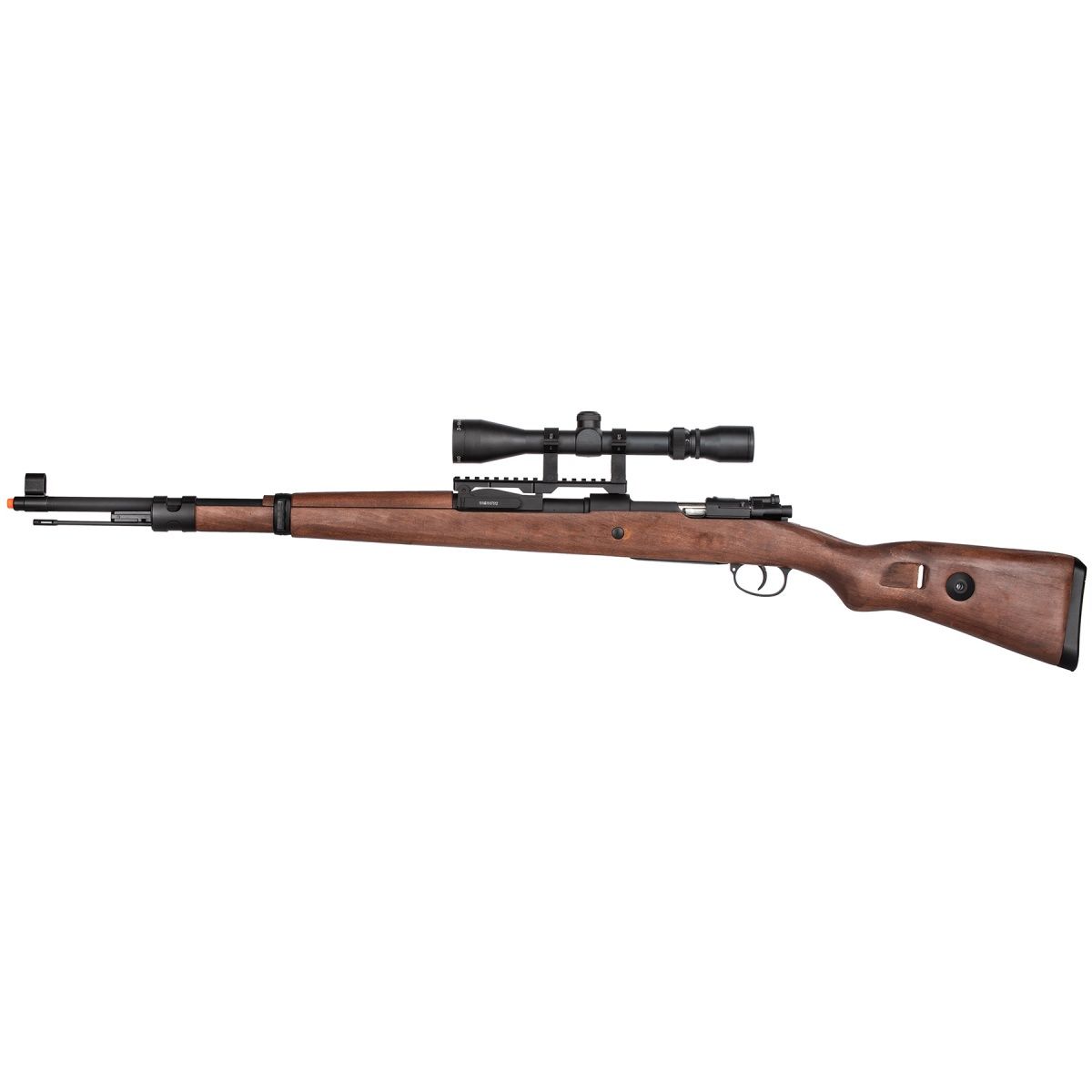 Double Bell WWII Kar 98k Bolt Action Spring Airsoft Rifle, Version :: Simulated Wood