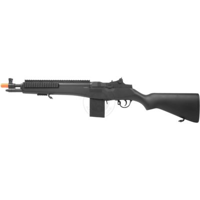 Double Eagle M14 SOCOM Precision Airsoft Sniper Rifle with Integrated Rail System