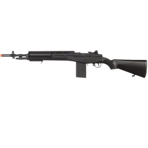 UK ARMS M160A1 M14 RIS Spring Airsoft Rifle with Rail Covers