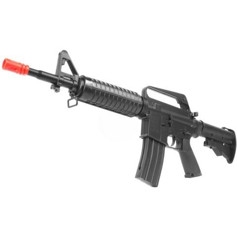 Well Fire MR711 M4A1 Airsoft Spring Rifle with Adjustable Stock