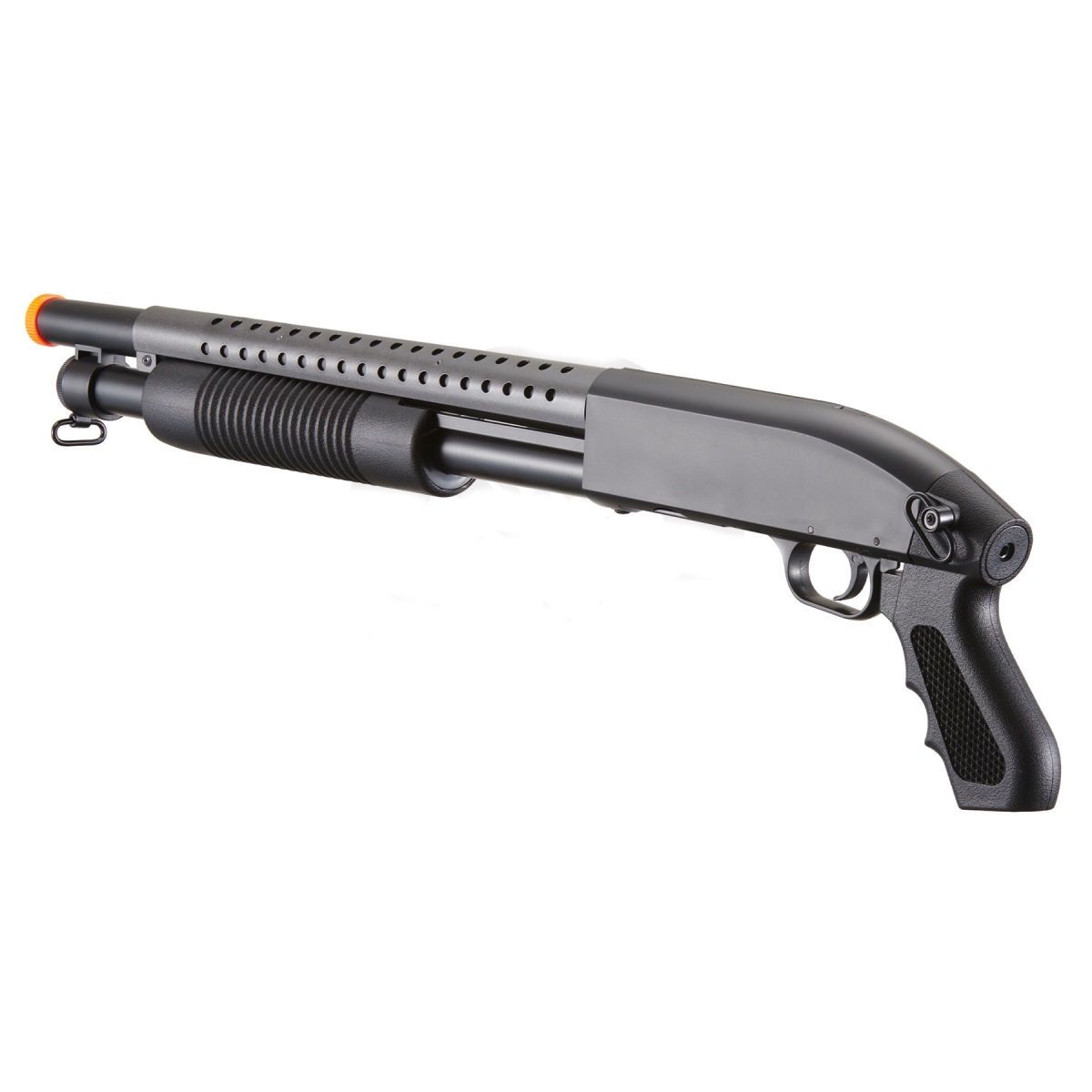 Double Eagle Airsoft Shotgun with Tactical Pistol Grip