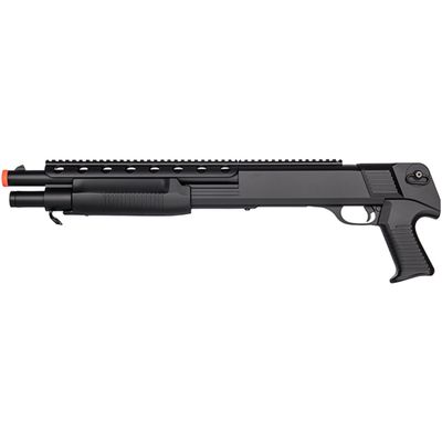Double Eagle M309 Tactical Pump Action Springer Airsoft Shotgun