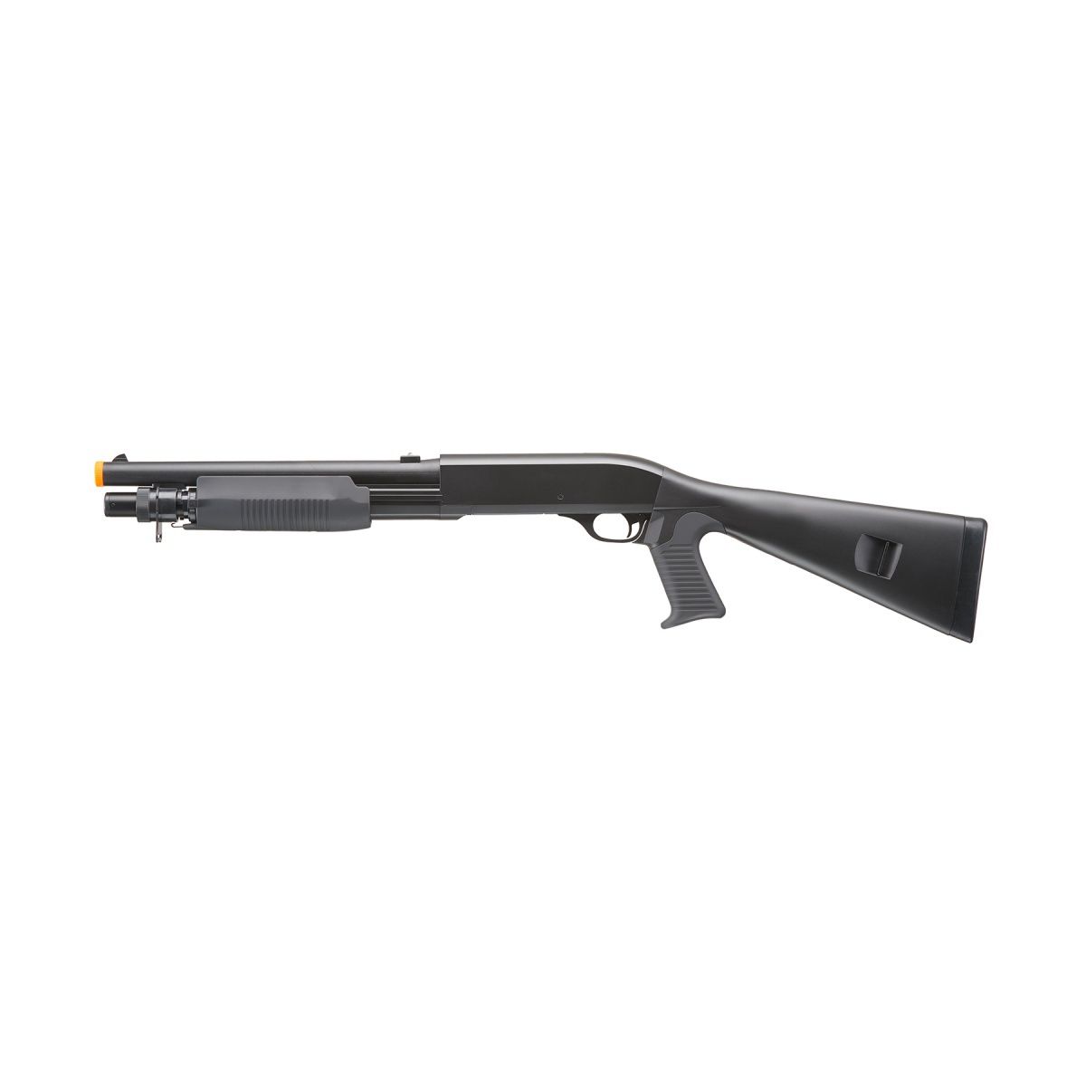 Double Eagle M56A Tri-Shot Airsoft Spring Shotgun with Full Stock