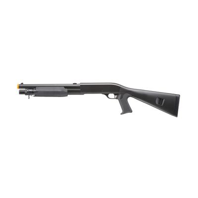 Double Eagle M56A Tri-Shot Airsoft Spring Shotgun with Full Stock