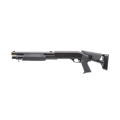 Double Eagle M56C Tri-Shot Spring Airsoft Shotgun Retractable Stock