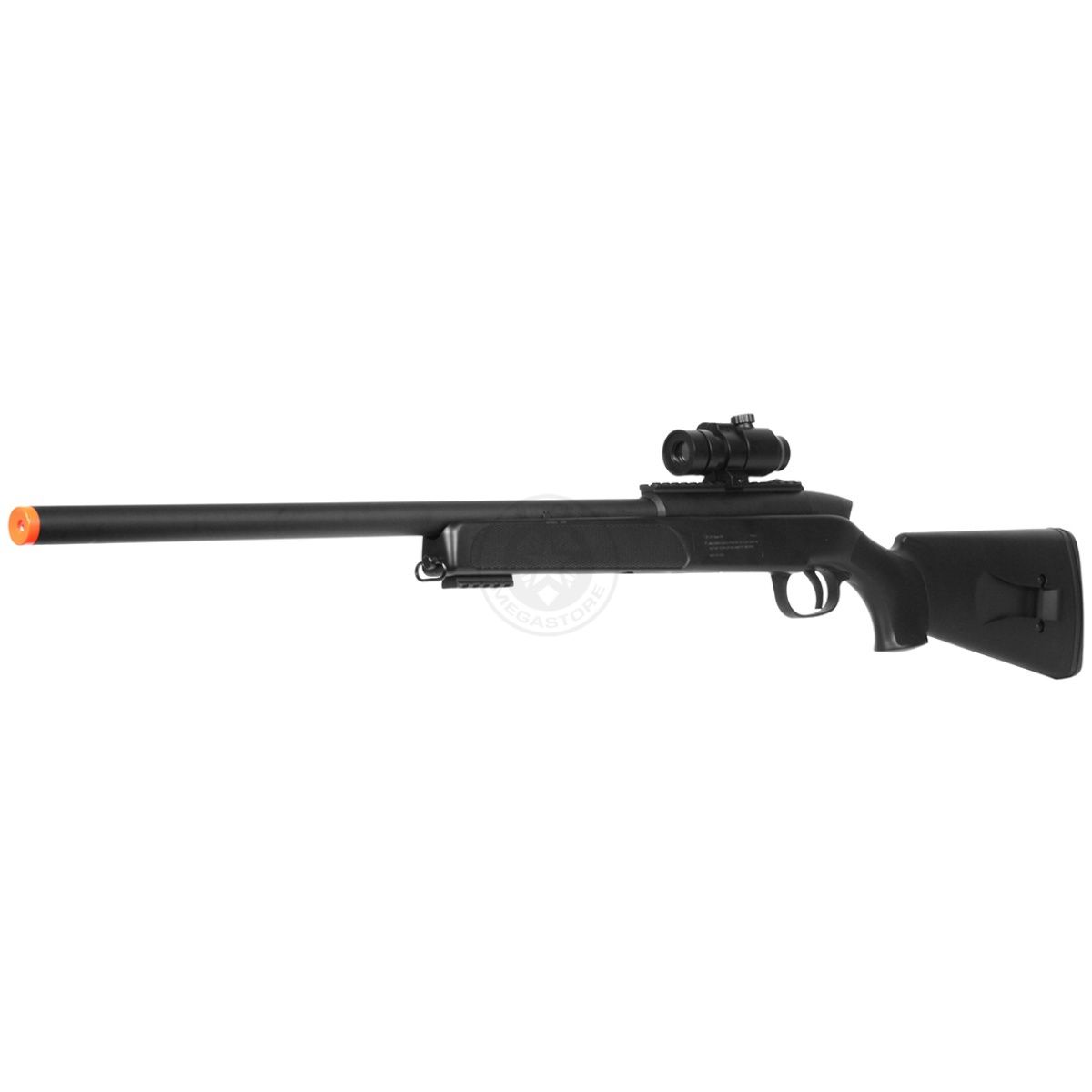 Double Eagle Airsoft Metal M50P Master Sniper Rifle with Red Dot Scope