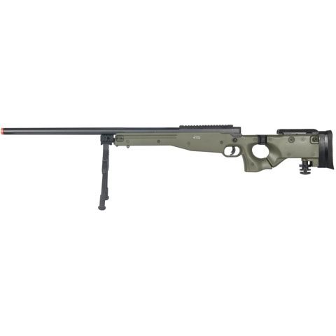 UK Arms Airsoft L96 AWP Bolt Action Rifle with Fold Stock &amp; Bi-Pod