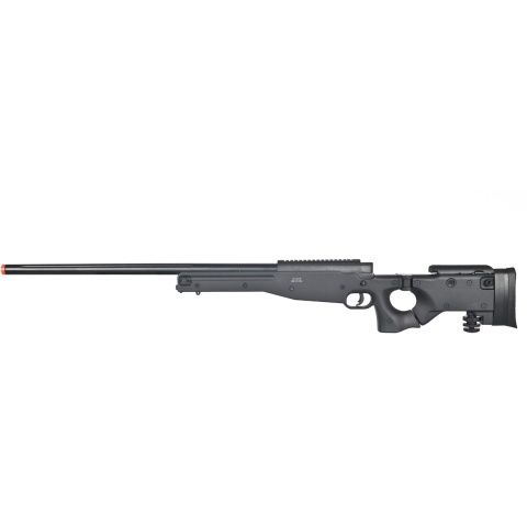 WELL Airsoft L96 AWP Bolt Action Rifle with Folding Stock, COLOR: Black