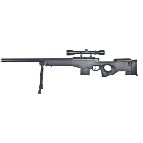 WELL Airsoft L96 AWS Bolt Action Rifle with Bi-Pos &amp; Scope