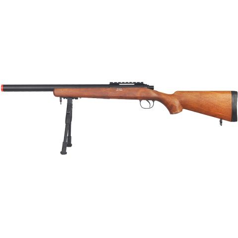 WELL Airsoft VSR-10 Bolt Action Rifle with Bi-Pod &amp; Fixed Stock