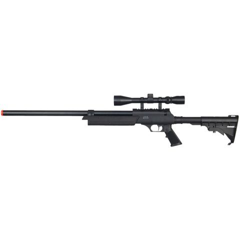 WELL Airsoft SR-2 Modular Bolt Action Airsoft Sniper Rifle with Scope