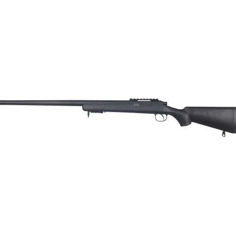 WellFire Airsoft VSR-10 Bolt Action Rifle with Optic RIS, COLOR: Black