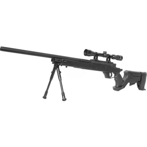 WellFire SR22 Bolt Action Type 22 Sniper Rifle with Scope and Bipod