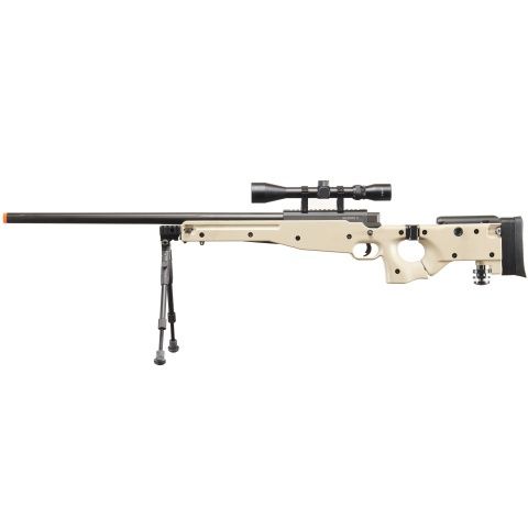 Well MB08TAB L96 AWP Bolt Action Rifle with Folding Stock Bipod &amp; Scope