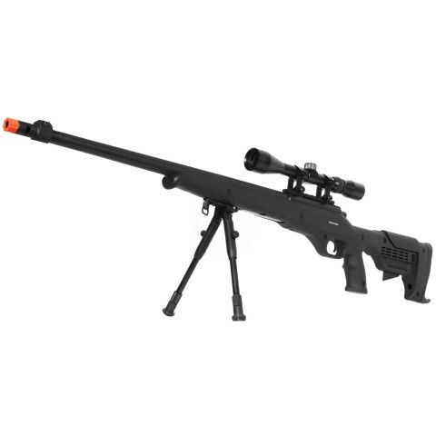 WellFire MB11D Full Metal Bolt Action Sniper Rifle with Scope and Bipod