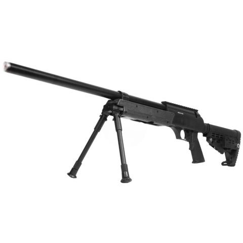 WELL Spec-Ops MB13A APS SR-2 Bolt Action Airsoft Sniper Rifle with Bi-Pod