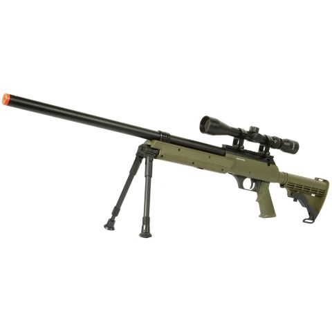 Wellfire Aps SR-2 Modular Bolt Action Airsoft Sniper Rifle with Scope