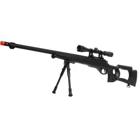 Wellfire MB10D Bolt action Airsoft Sniper Rifle with 3-9x40 Scope &amp; Bi-Pod