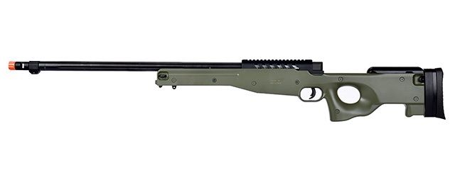 WellFire MB15 L96 Bolt Action Airsoft Sniper Rifle, COLOR: OD Green