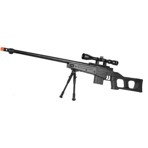 WellFire MB4409 MK96 Covert Bolt Action Airsoft Sniper Rifle
