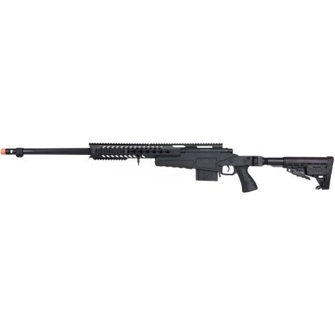 WellFire MB4418-1 Bolt Action Airsoft Sniper Rifle, COLOR: Black