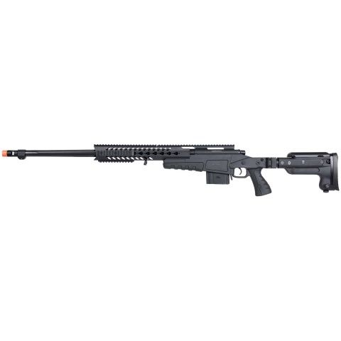 WellFire MB4418-3 Bolt Action Airsoft Sniper Rifle, COLOR: Black