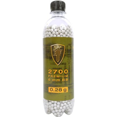 Elite Force 0.28g 2700 Round Premium 6mm Airsoft BBs