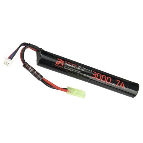 Zion Arms 7.4v 3000mAh Lithium-Ion Stick Type Battery - Tamiya Connector