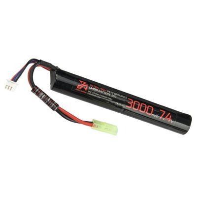 Zion Arms 7.4v 3000mAh Lithium-Ion Stick Type Battery - Tamiya Connector