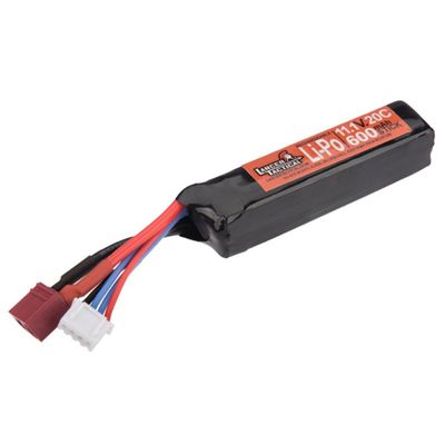 Lancer Tactical 11.1V 600mAh 20C PDW Stick LiPo Battery