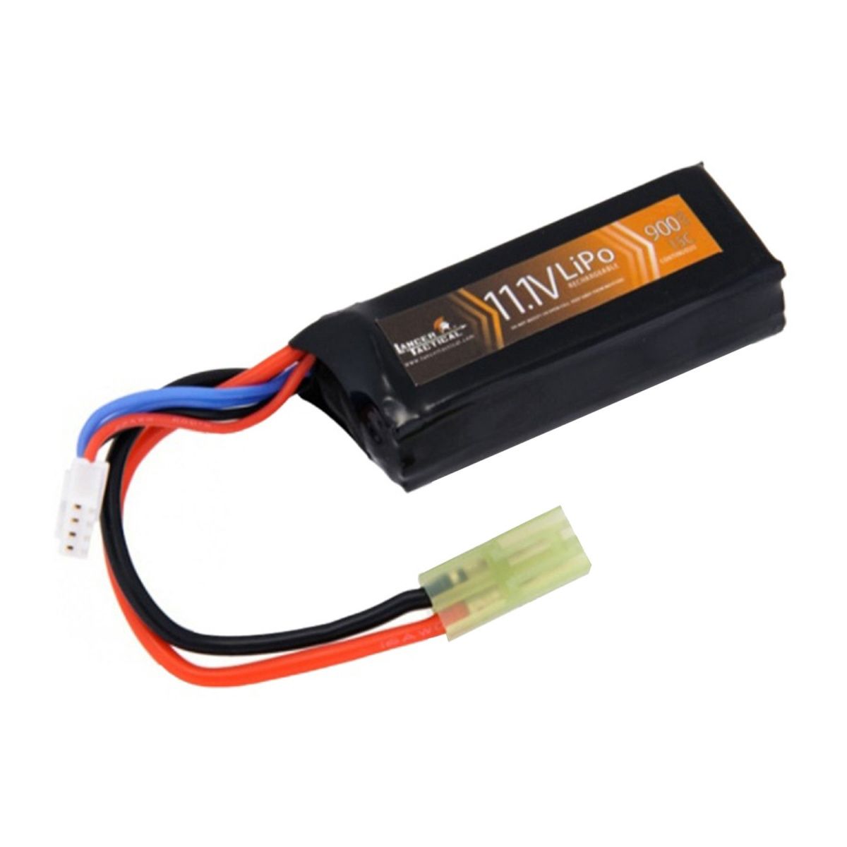 Lancer Tactical 11.1v 900mAh 15C Stick Lipo Battery