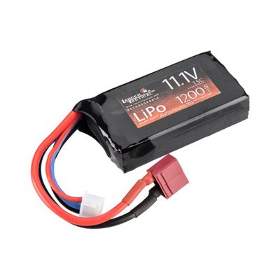 Lancer Tactical 15C 11.1V 1200Mah Lipo Battery with Deans Connector