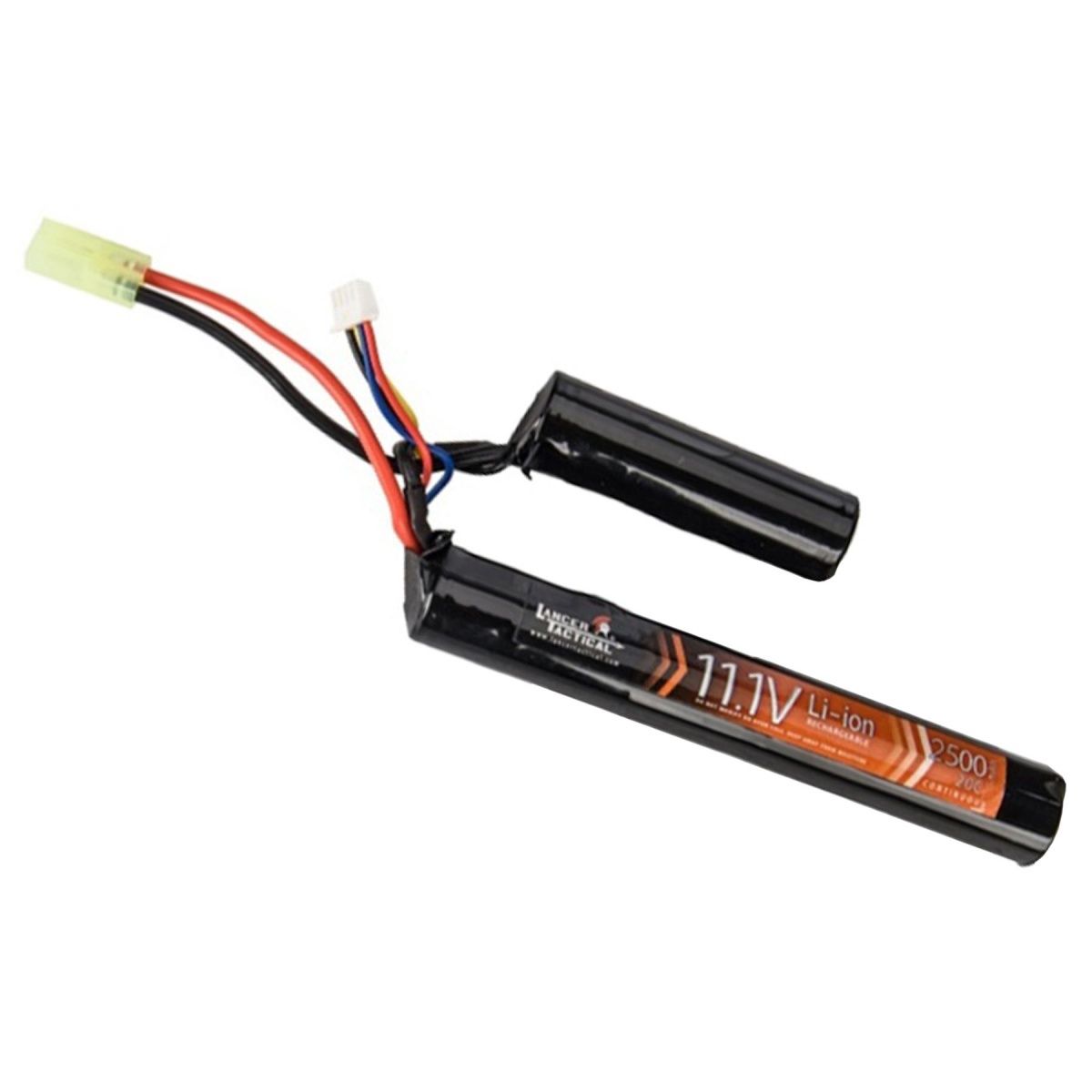 Lancer Tactical 11.1v 2500mAh 20C Butterfly Lithium-Ion Battery