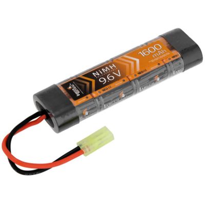 Lancer Tactical 9.6v 1600mAh Flat NiMH Battery