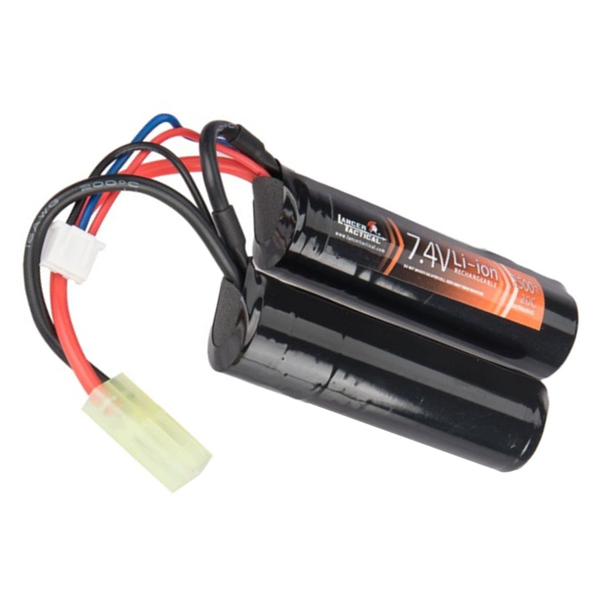 Lancer Tactical 7.4V 2500mAh 25C Butterfly Li-ion Battery