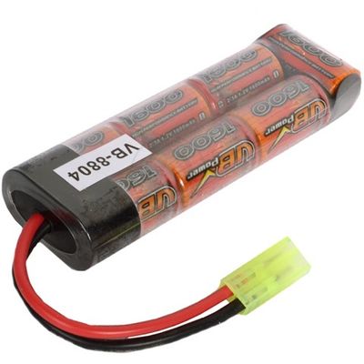VB-Power 8.4V NiMH Mini Battery for Electric AEG - 1600 mAh