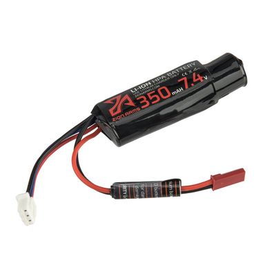 Zion Arms 7.4v 350mAh Lithium-Ion HPA Engine Battery - JST Connector