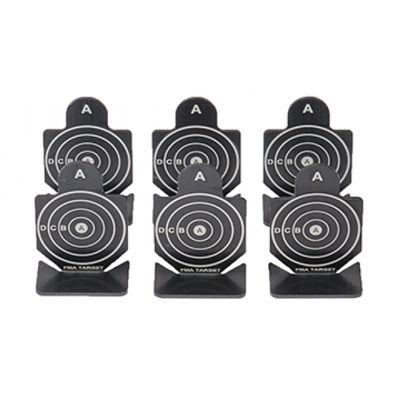 Airsoft 6pc Metal Shooting Targets - TYPE A