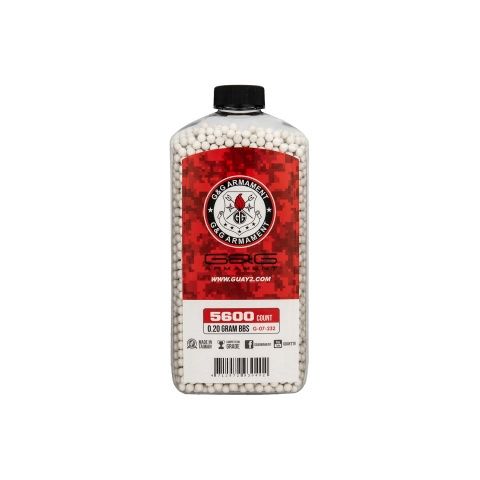 G&amp;G 0.20g Precision 6mm Airsoft BBs 5600rd