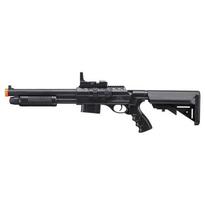 UK Arms M0581D Pump Action Shotgun with Scope and Light