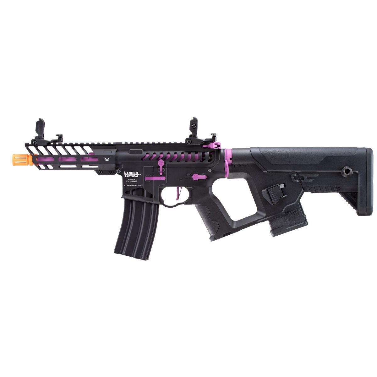 Lancer Tactical Low FPS Enforcer Needletail Skeleton M4 AEG Rifle  with Alpha Stock