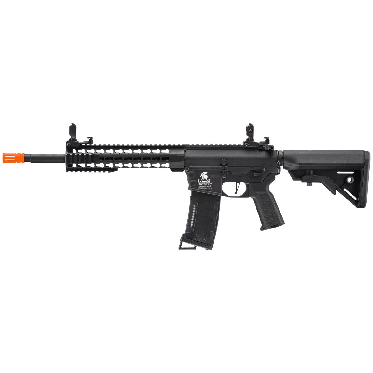 Lancer Tactical Gen 3 Keymod M4 Evo AEG Airsoft Rifle, COLOR: Black