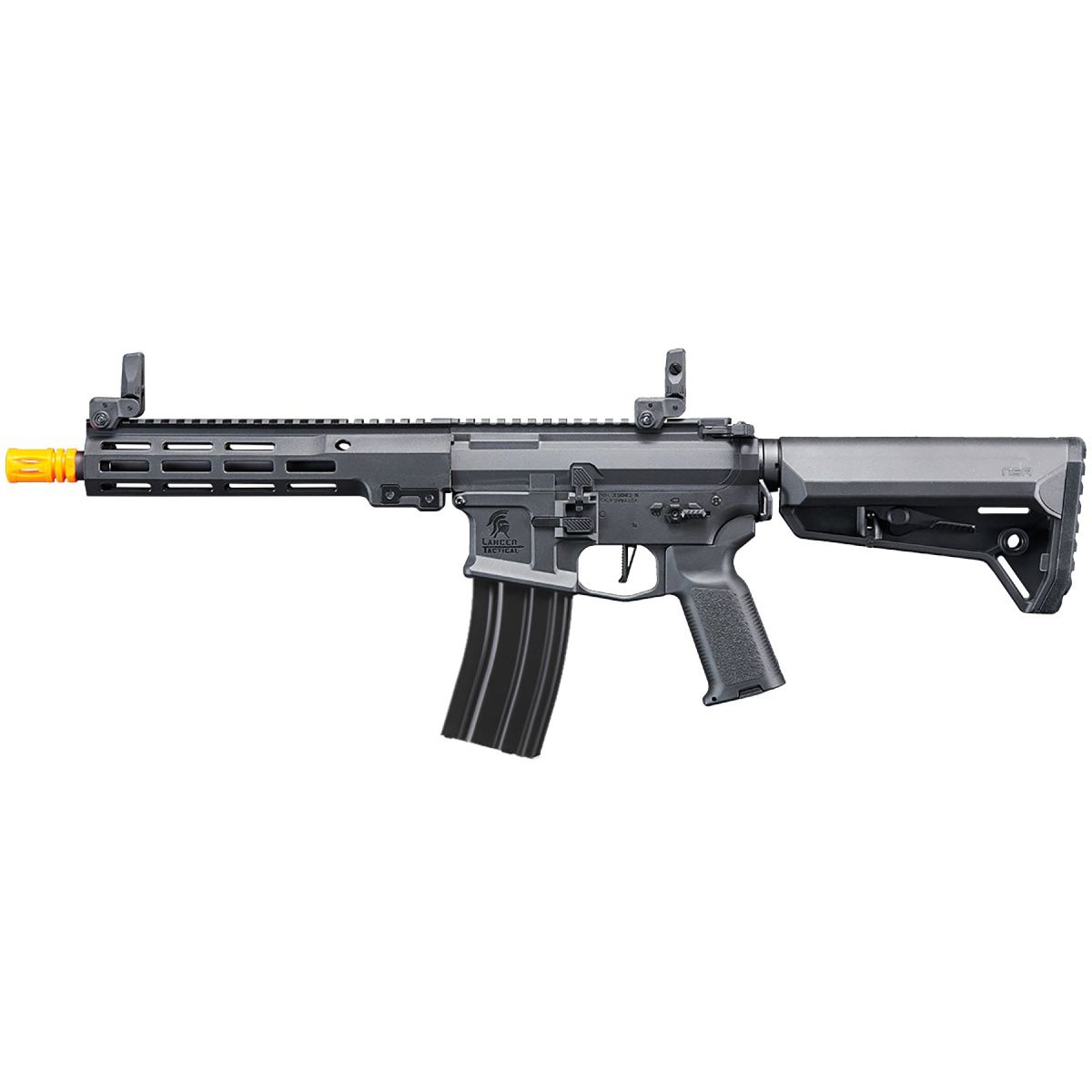 Lancer Tactical Gen 2 Stalker 10" M4 AEG Airsoft Rifle, COLOR: Black