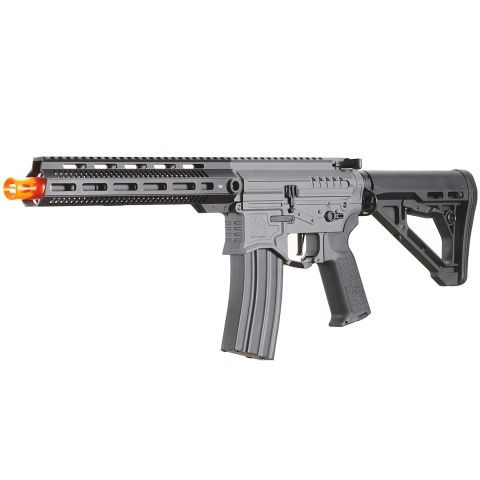 Zion Arms R15 Mod 1 Long Rail Airsoft Rifle with Delta Stock, COLOR: Grey