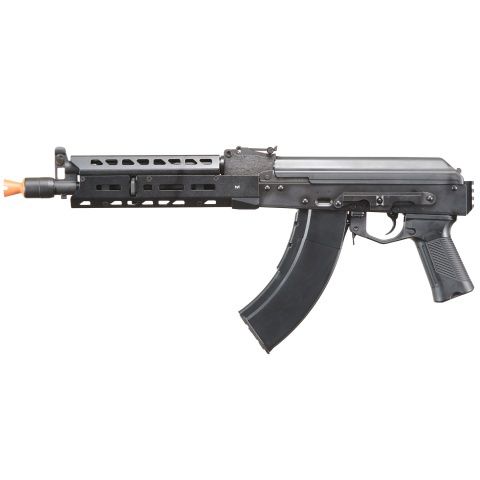 LCT Airsoft AK104 Steel AEG Airsoft Rifle with ASTER V2 SE Expert &amp; Picatinny Stock Adapter