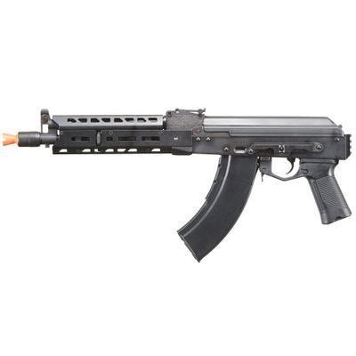 LCT Airsoft AK104 Steel AEG Airsoft Rifle with ASTER V2 SE Expert &amp; Picatinny Stock Adapter