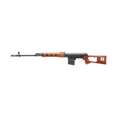 LCT SVD Dragunov Electric Airsoft Sniper Rifle - Real Wood