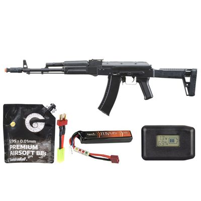LCT MRK-74 AEG Rifle - Battery-Adapter-Charger Combo